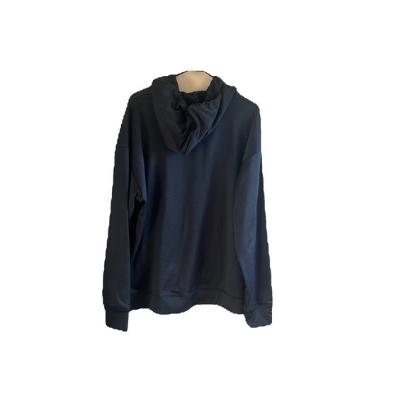 SLOPITCH MOTION MEN HOODIE BLACK AND BLUE IN SIZE XXL - Picture 3 of 4